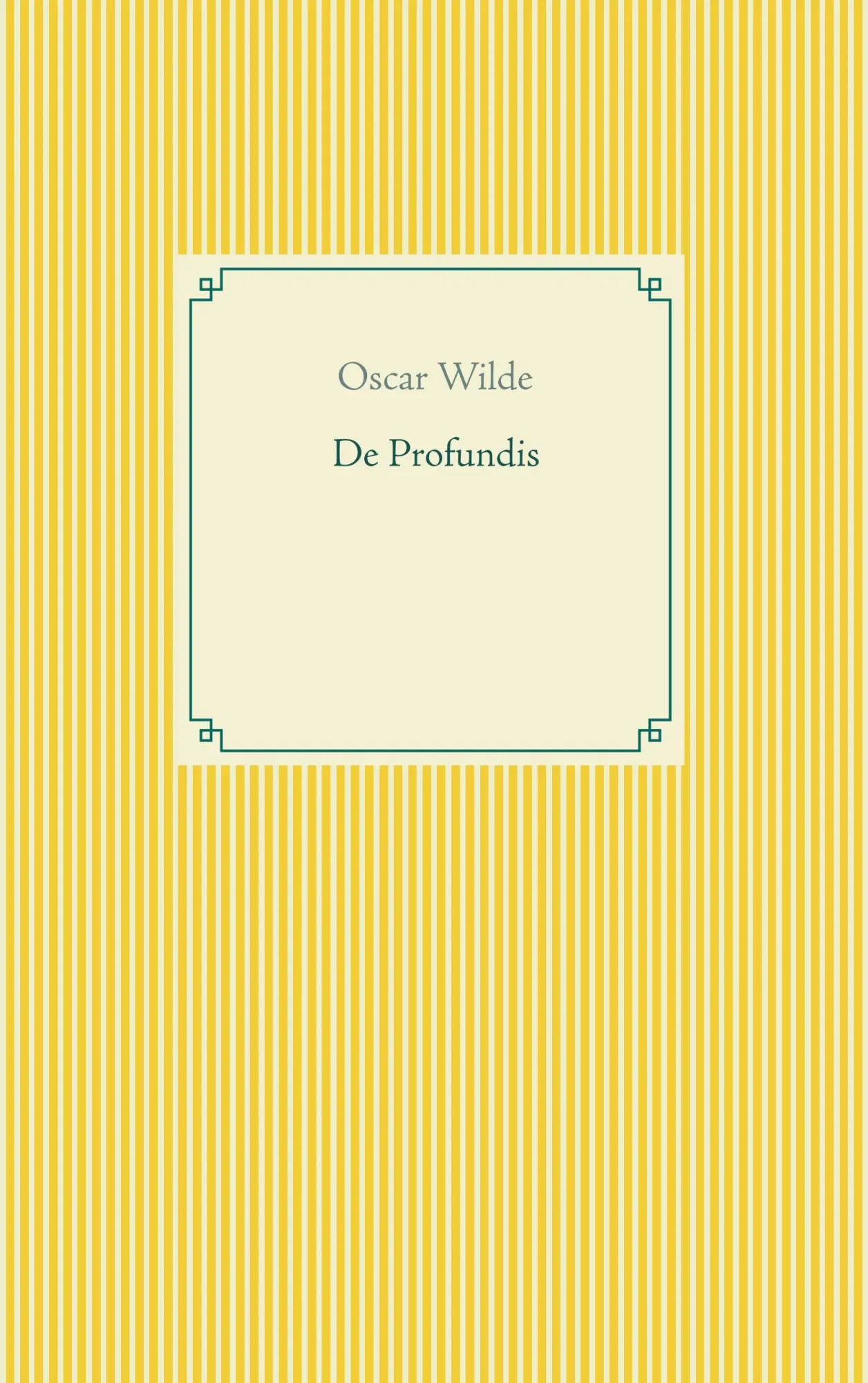 Cover: 9783750437241 | De Profundis | Oscar Wilde | Taschenbuch | Deutsch | 2020