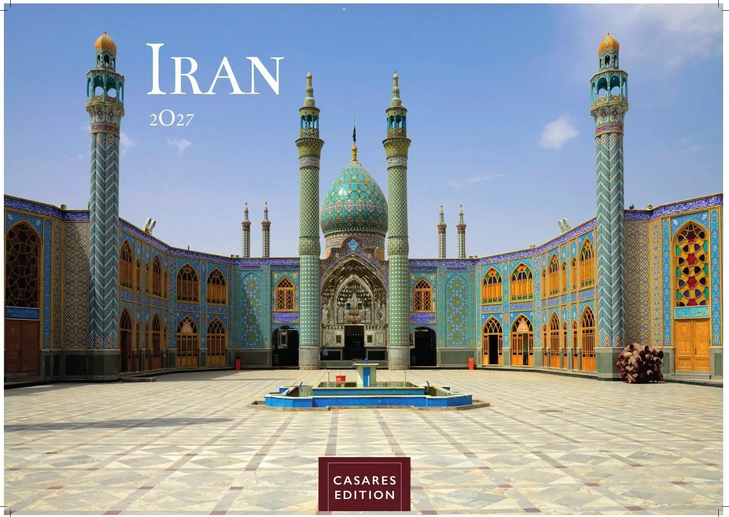 Cover: 9781835247341 | Iran Kalender 2027 - Wandkalender Fotokalender Orient 24x35 cm-...