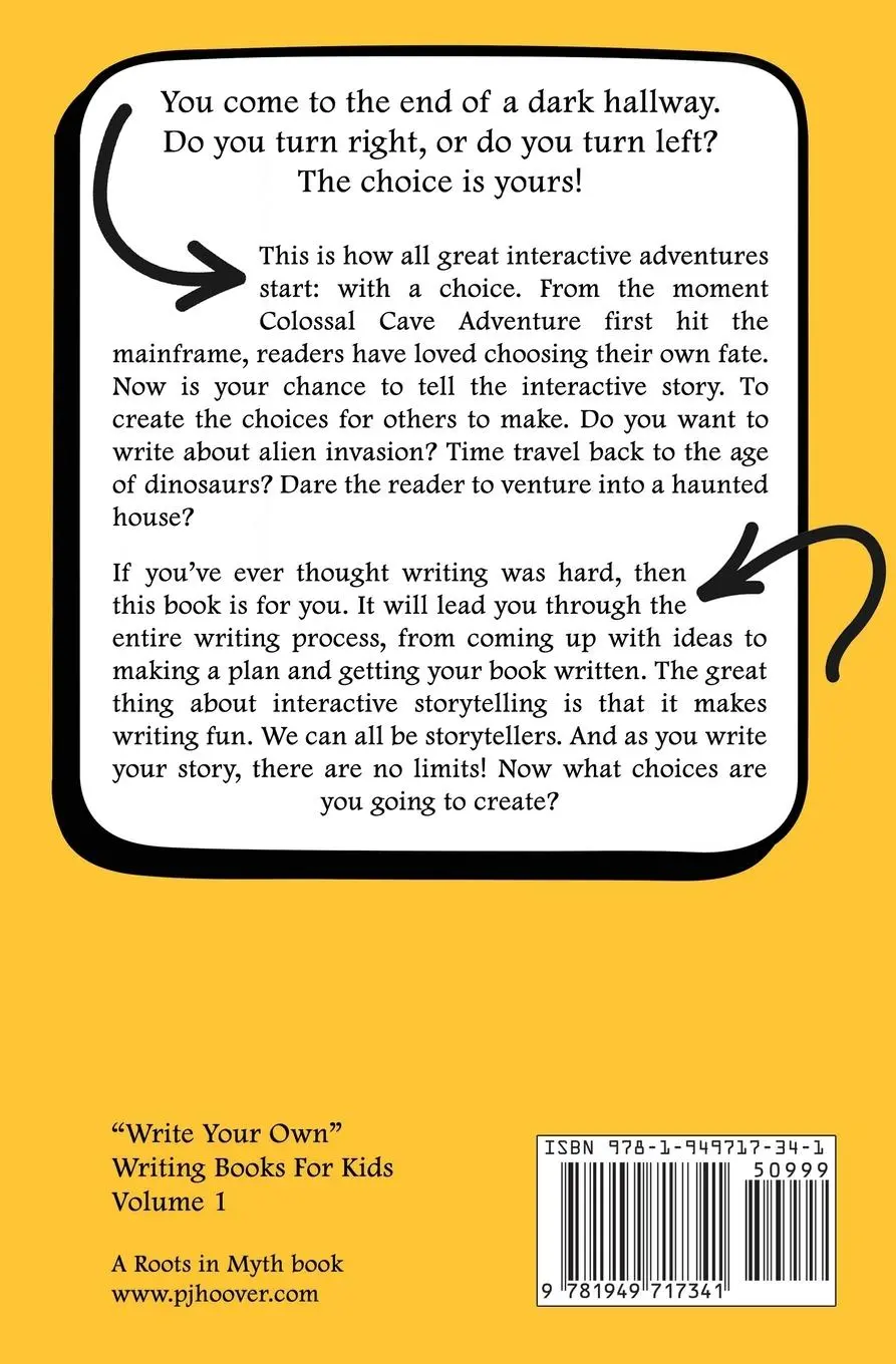 Rückseite: 9781949717341 | Write Your Own Quest | P. J. Hoover | Taschenbuch | Englisch | 2022