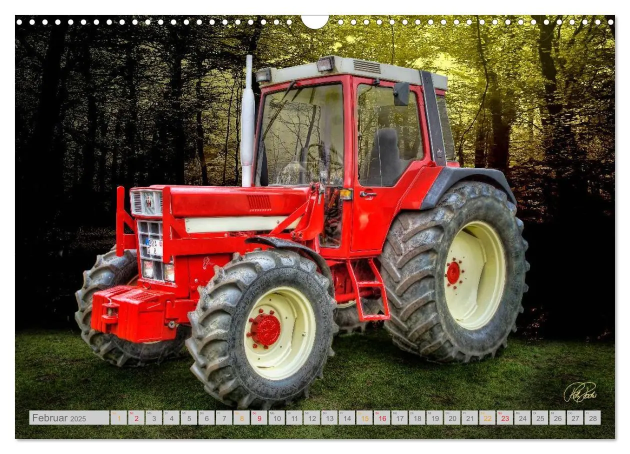 Bild: 9783435607341 | Oldtimer Schätze. Ein Traktoren-Kalender (Wandkalender 2025 DIN A3...