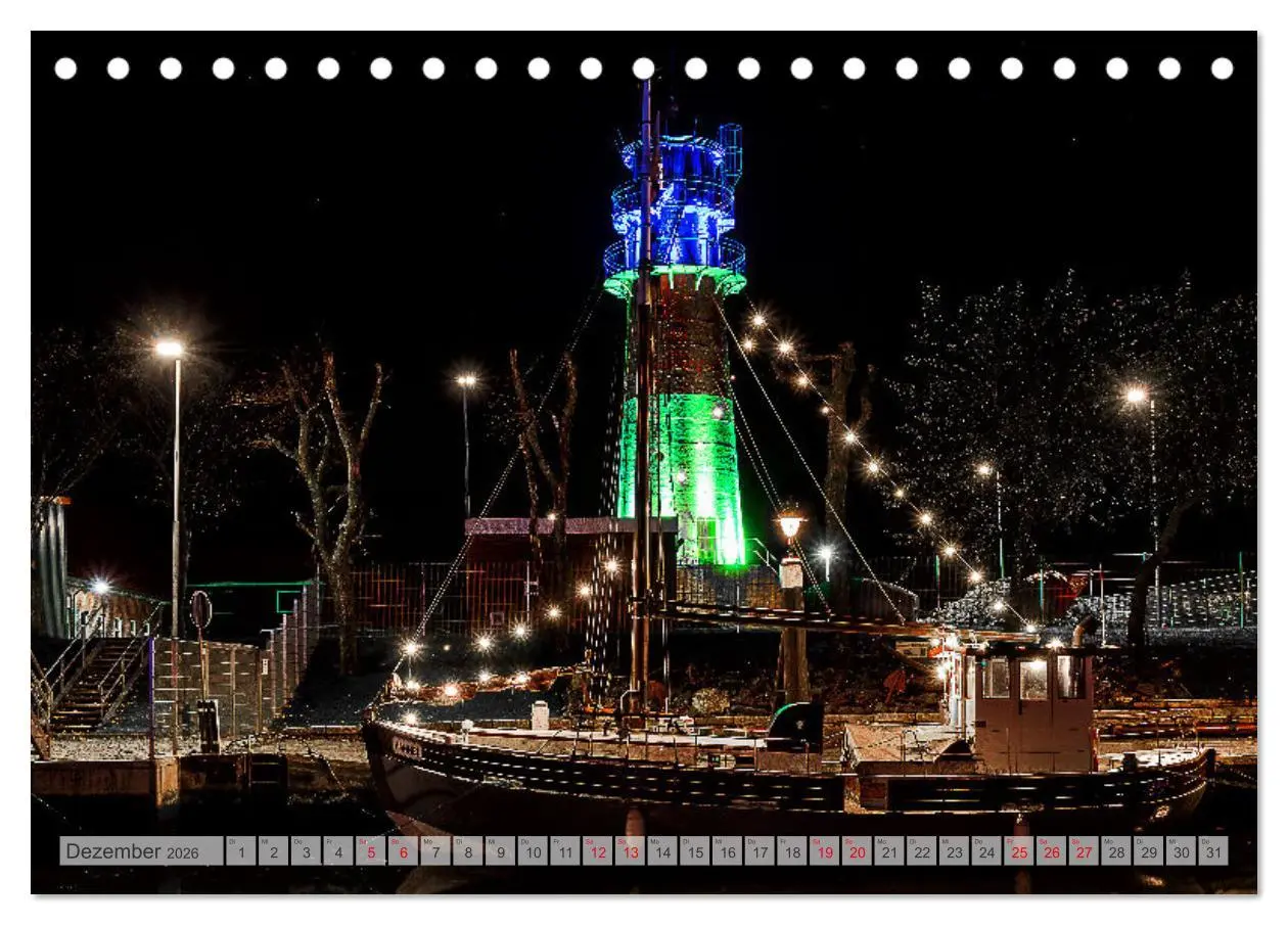 Bild: 9783457317341 | Seebad Büsum (Tischkalender 2026 DIN A5 quer), CALVENDO Monatskalender