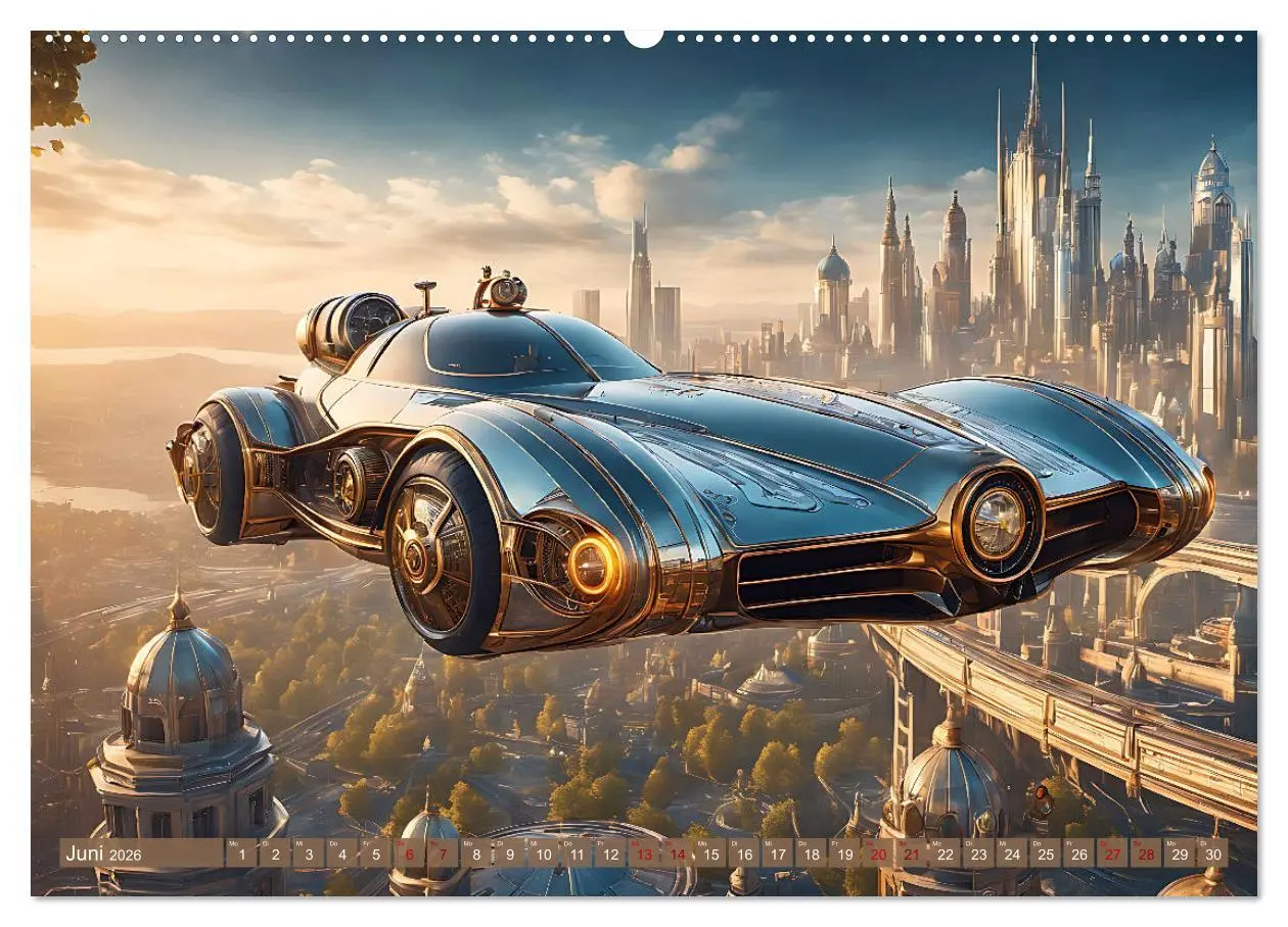 Bild: 9783457487341 | Steampunk Maschinenwelt (hochwertiger Premium Wandkalender 2026 DIN...
