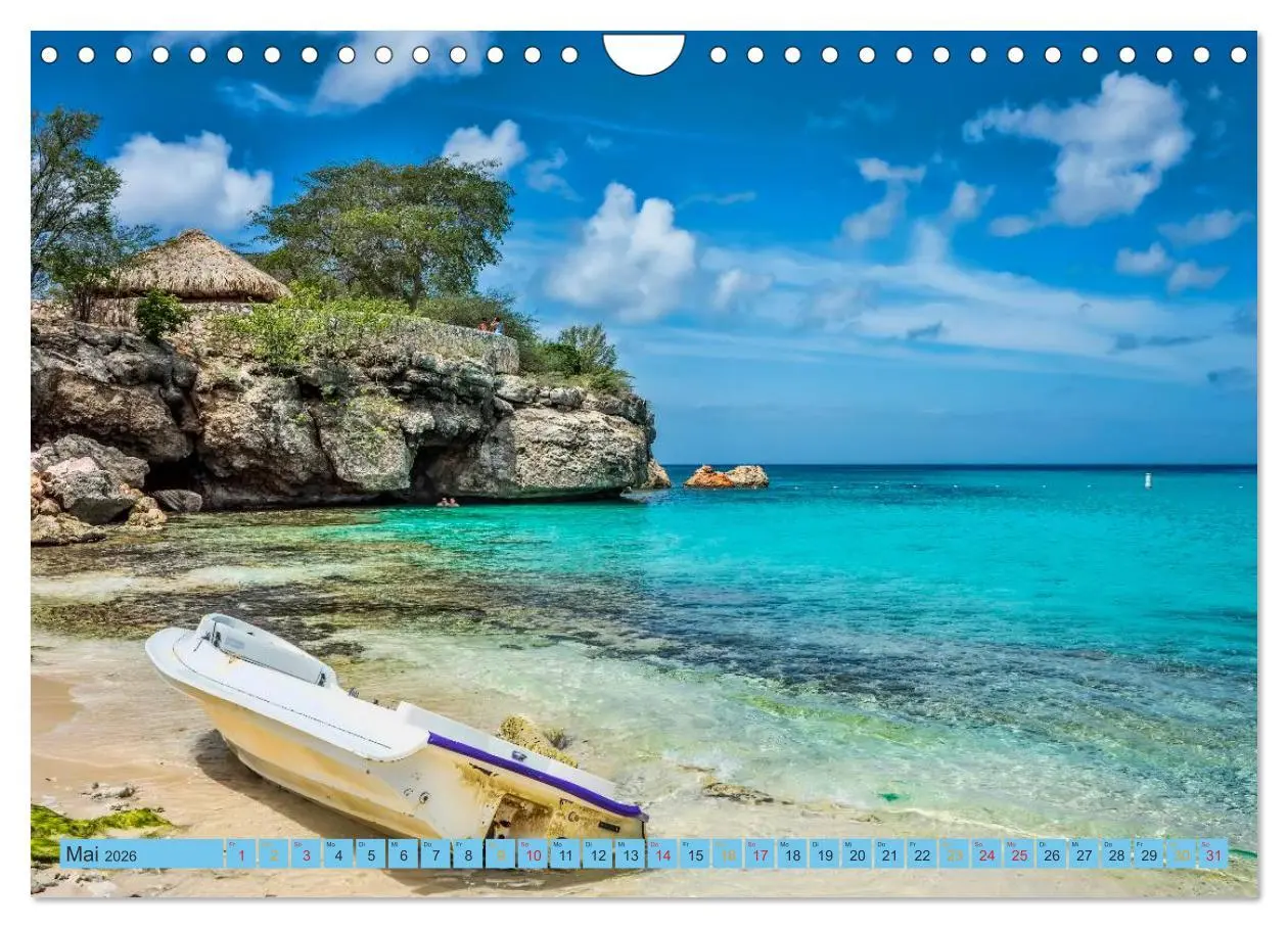 Bild: 9783516027341 | Curaçao - bunte Insel in der Karibik (Wandkalender 2026 DIN A4...