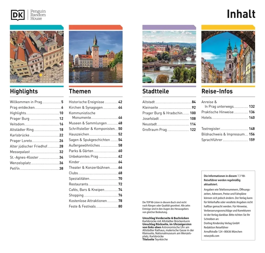 Bild: 9783734207341 | TOP10 Reiseführer Prag | DK Verlag - Reise | Taschenbuch | Deutsch