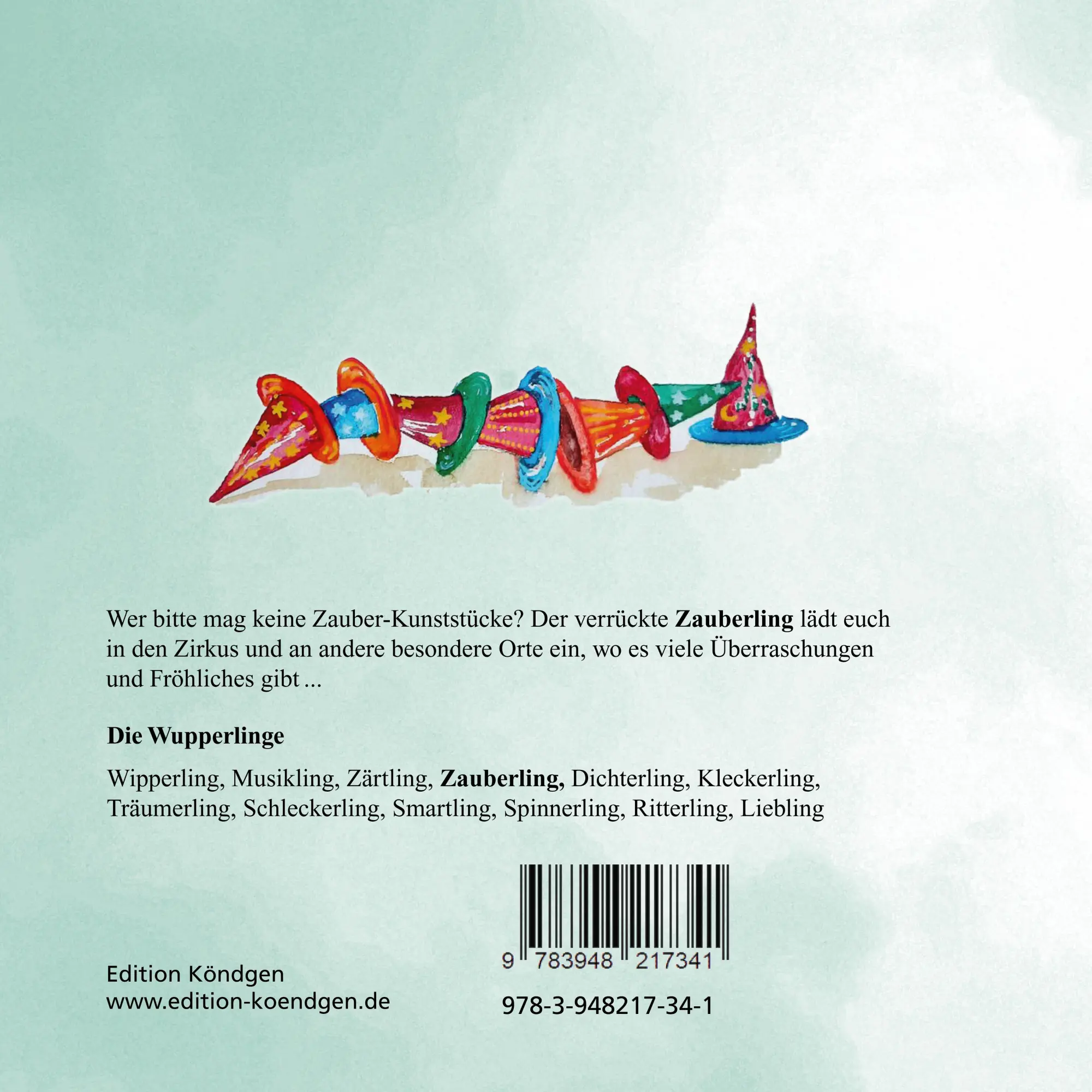 Rückseite: 9783948217341 | Viel Spaß mit dem Zauberling | Dirk Walbrecker | Taschenbuch | Deutsch