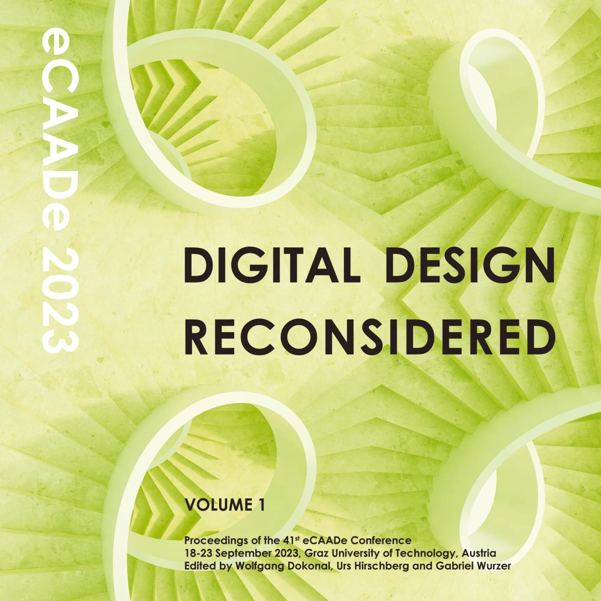 Cover: 9789491207341 | Digital Design Reconsidered - Volume 1 | eCAADe 2023 conference | Buch