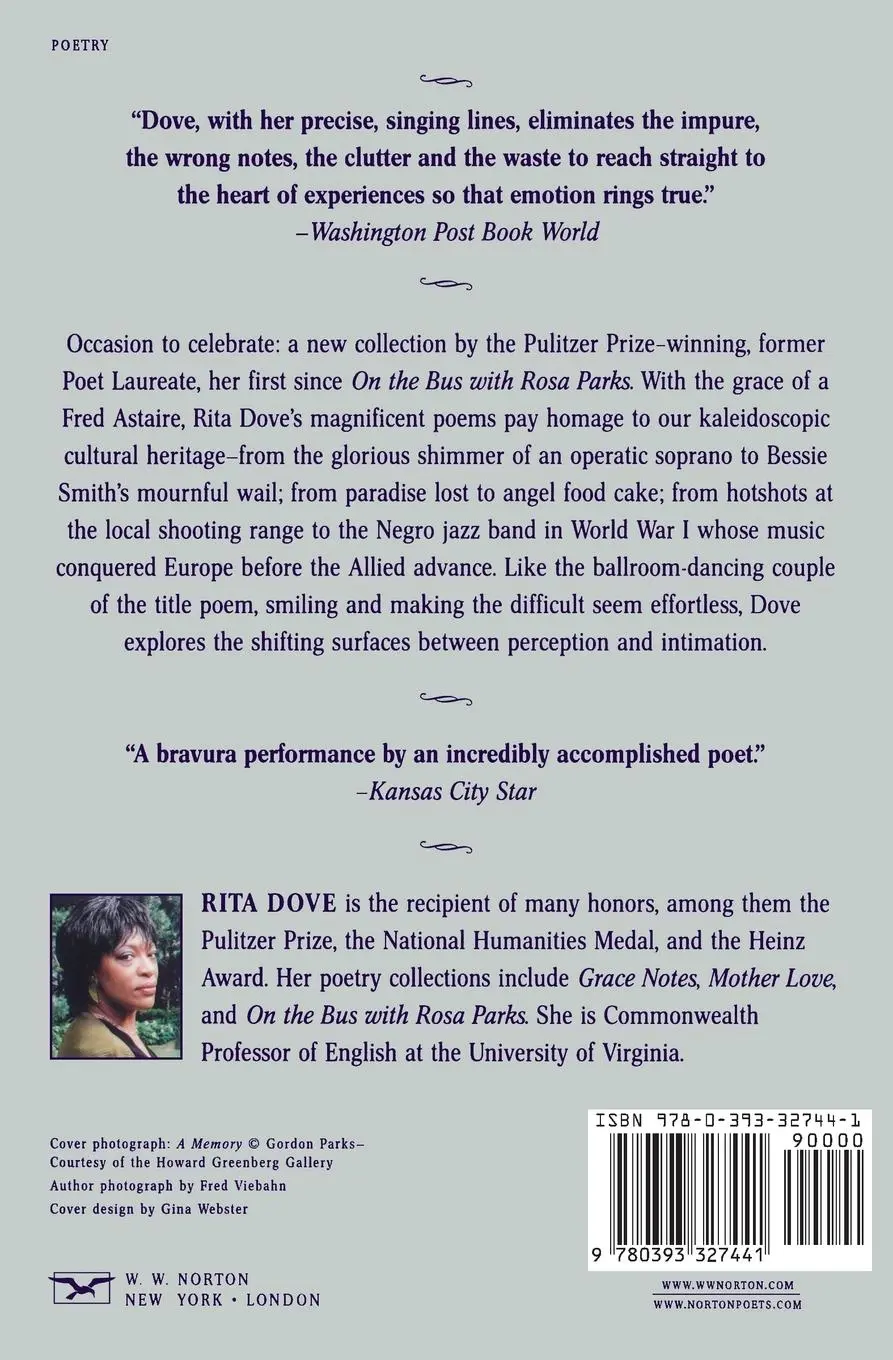 Rückseite: 9780393327441 | American Smooth | Poems | Rita Dove | Taschenbuch | Englisch | 2006