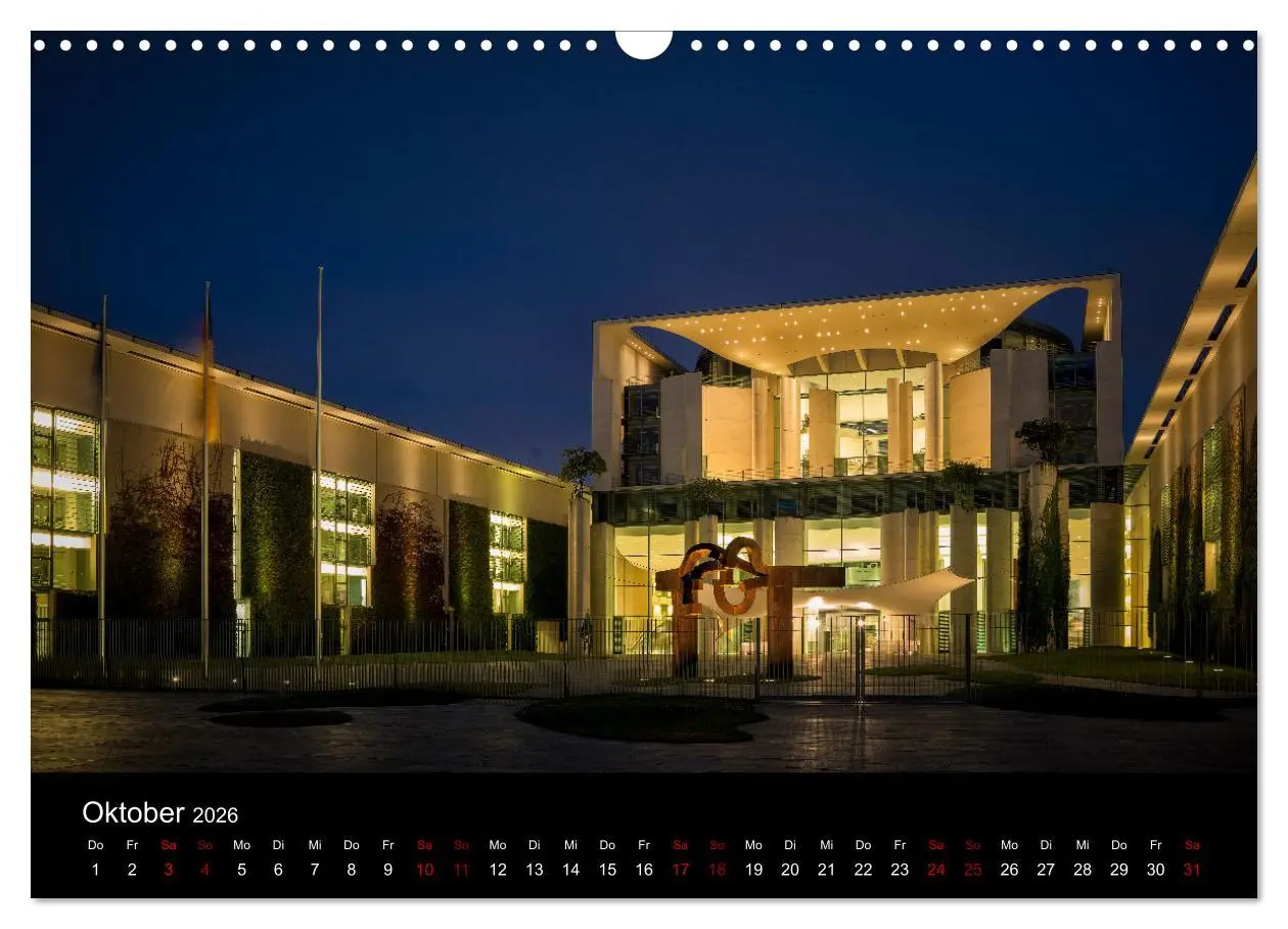 Bild: 9783457617441 | Eine Reise durch Berlin bei Nacht (Wandkalender 2026 DIN A3 quer),...