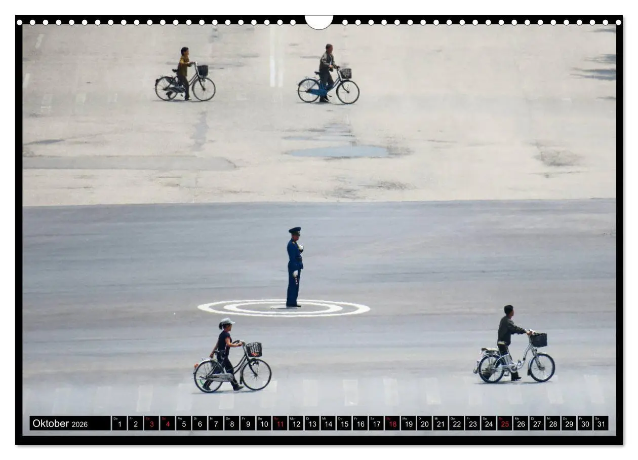 Bild: 9783457787441 | Nordkorea - Die große Leere (Wandkalender 2026 DIN A3 quer),...