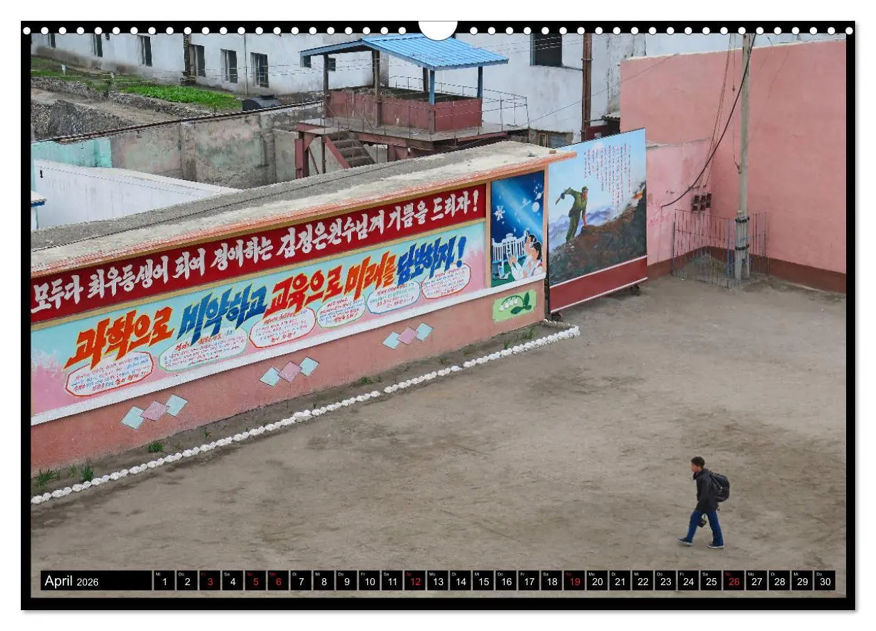 Bild: 9783457787441 | Nordkorea - Die große Leere (Wandkalender 2026 DIN A3 quer),...