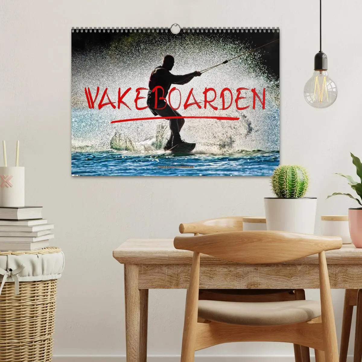 Bild: 9783457857441 | Wakeboarden (Wandkalender 2026 DIN A3 quer), CALVENDO Monatskalender