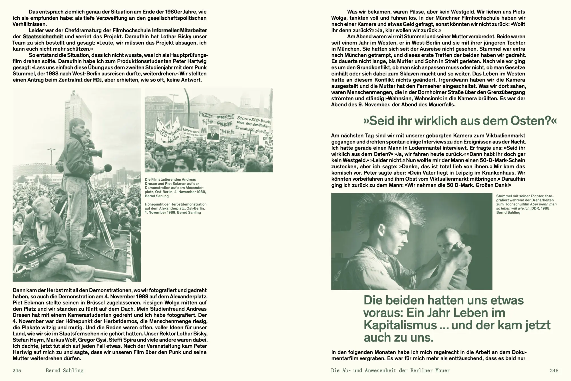 Bild: 9783954767441 | Die Ab- und Anwesenheit der Berliner Mauer | Gesche Würfel | Würfel