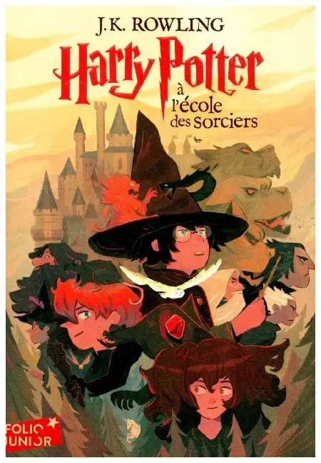 Cover: 9782075187541 | Harry Potter 1 à l'école des sorciers | Joanne K. Rowling | Buch