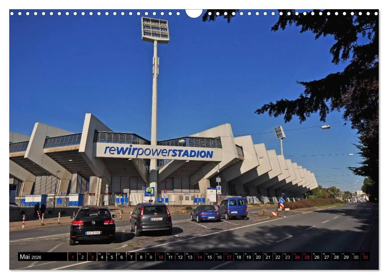 Bild: 9783516177541 | Bochum (Wandkalender 2026 DIN A3 quer), CALVENDO Monatskalender | 2026