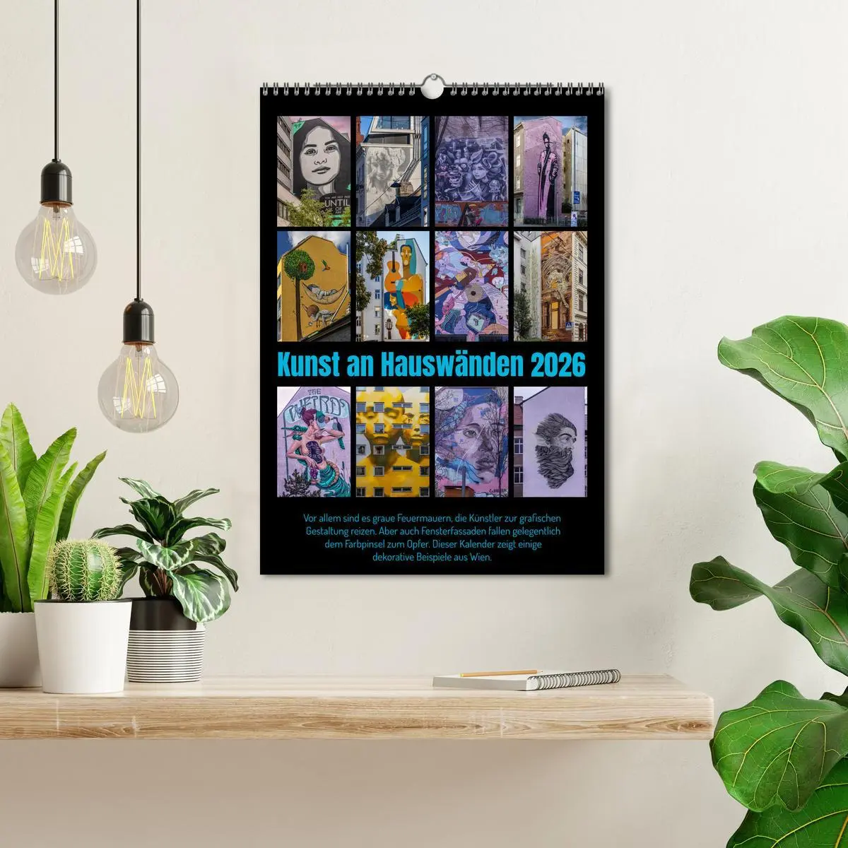 Bild: 9783516317541 | Kunst an Hauswänden (Wandkalender 2026 DIN A3 hoch), CALVENDO...