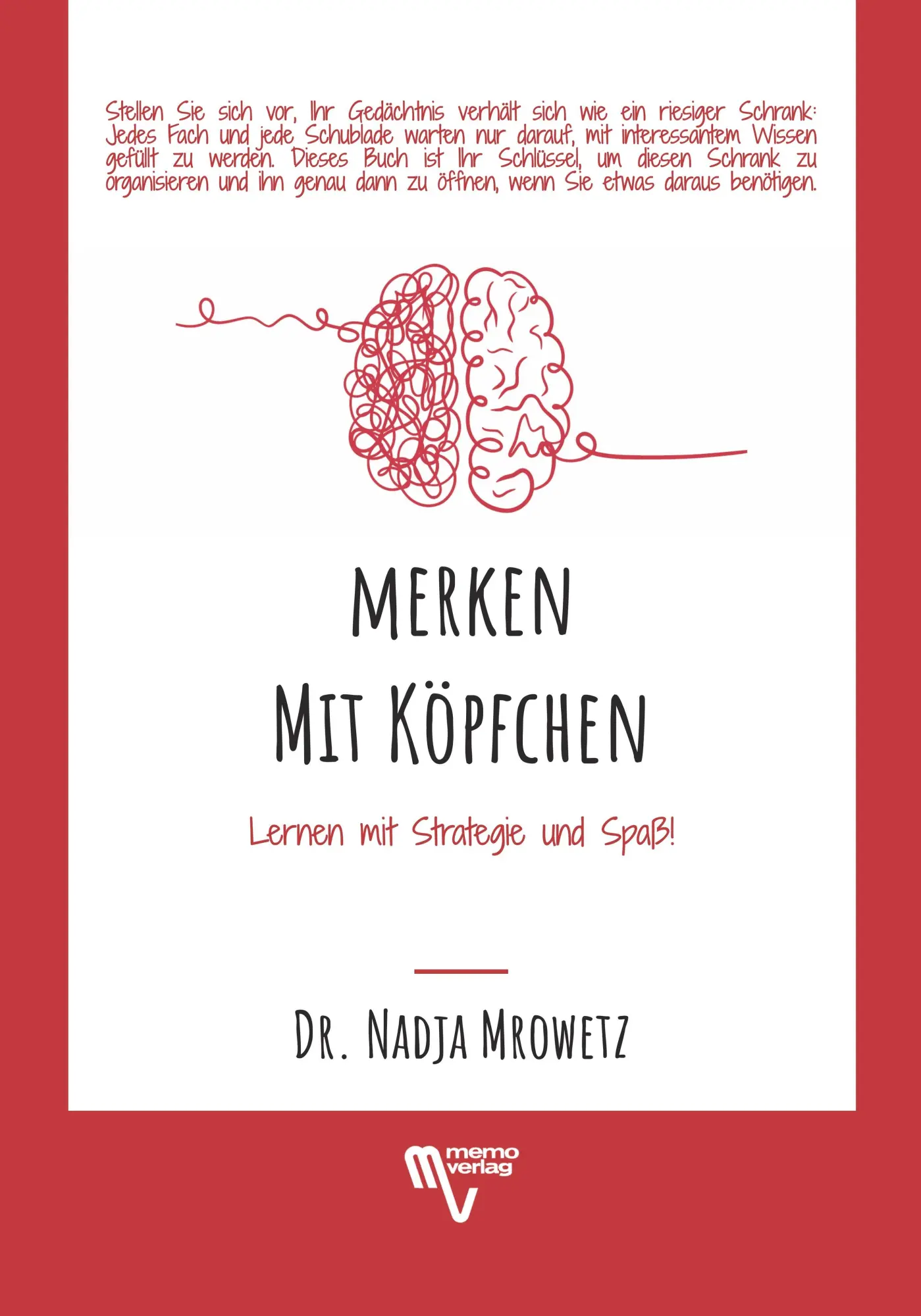 Cover: 9783929317541 | Merken mit Köpfchen | Lernen mit Strategie und Spaß! | Nadja Mrowetz