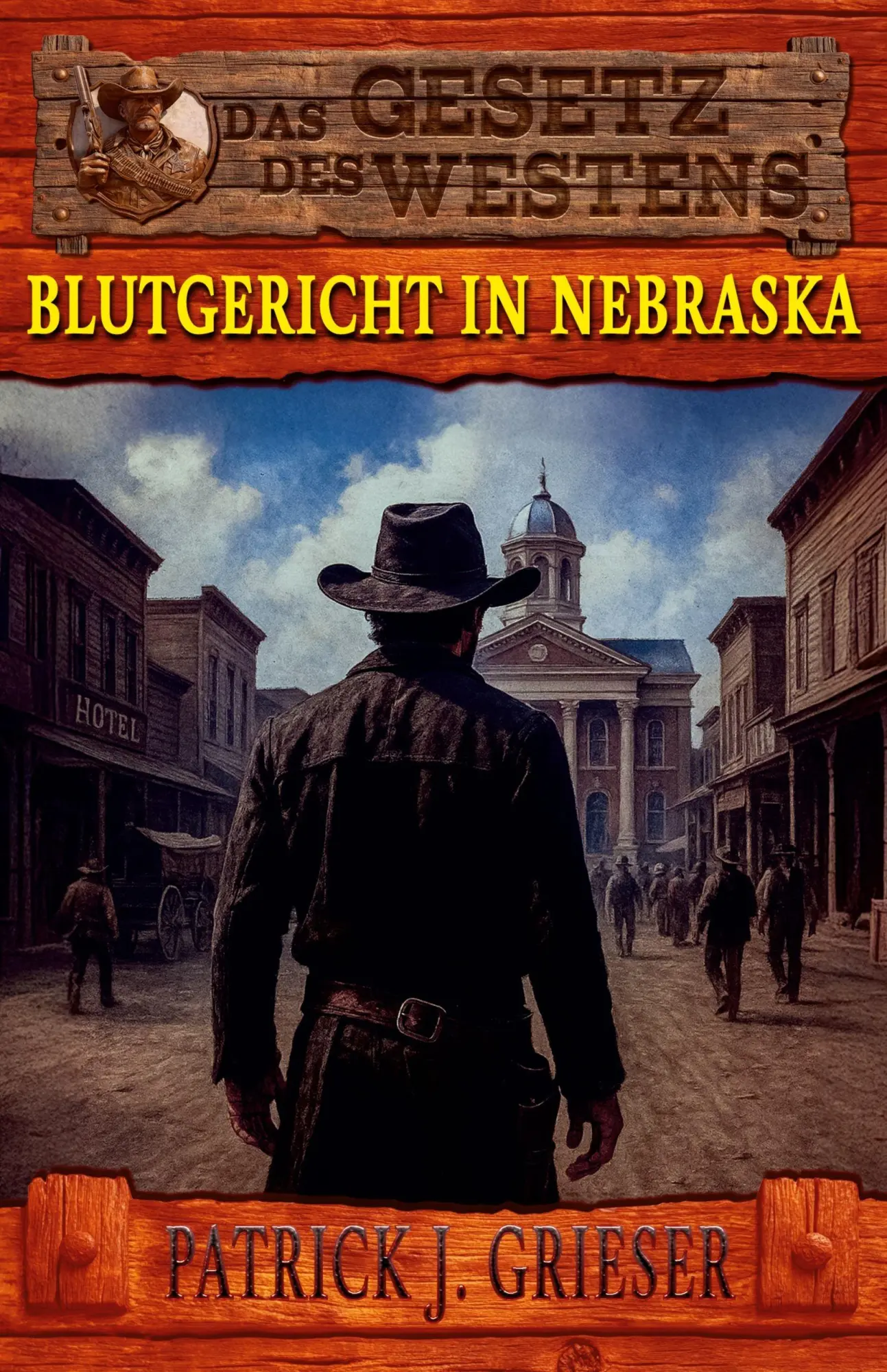 Cover: 9783964037541 | Blutgericht in Nebraska | Patrick J. Grieser | Taschenbuch | 174 S.