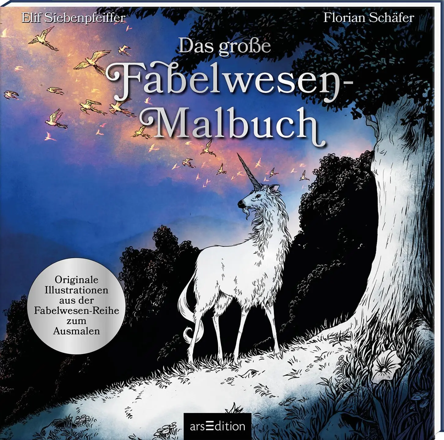 Cover: 4014489137641 | Das große Fabelwesen-Malbuch | Originale Illustrationen zum Ausmalen
