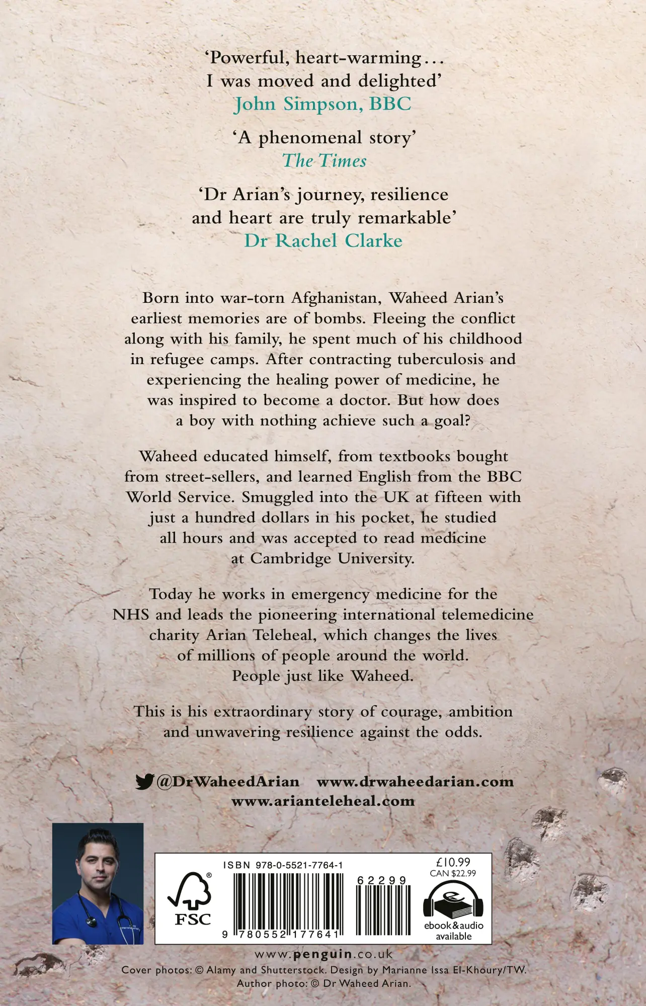 Rückseite: 9780552177641 | In the Wars | A Story of Conflict, Survival and Saving Lives | Arian