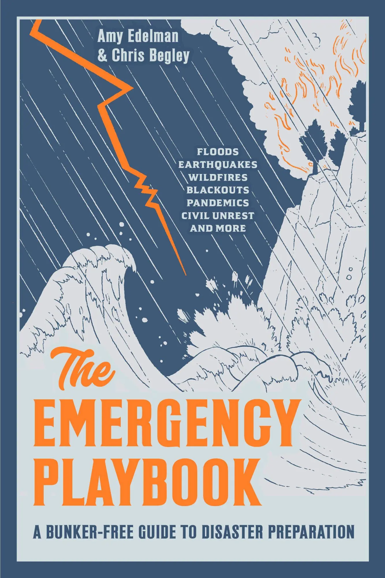 Cover: 9780593837641 | The Emergency Playbook | A Bunker-Free Guide to Disaster Preparation