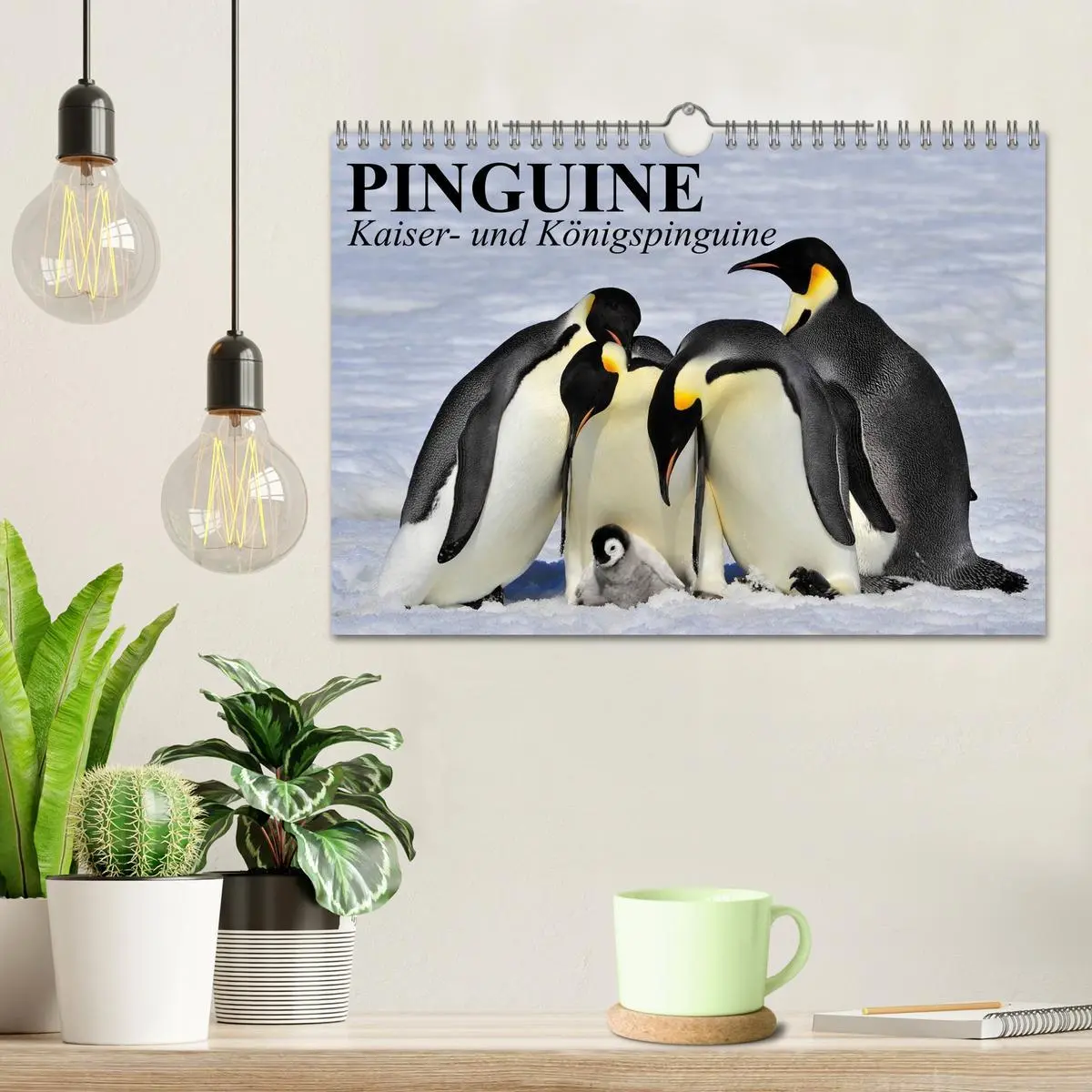 Bild: 9783516097641 | Pinguine - Kaiser- und Königspinguine (Wandkalender 2026 DIN A4...