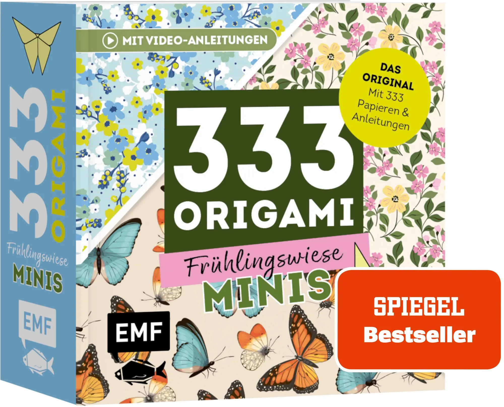 Cover: 9783745927641 | 333 Origami Minis - Frühlingswiese - Dein dekorativer Wendeblock...