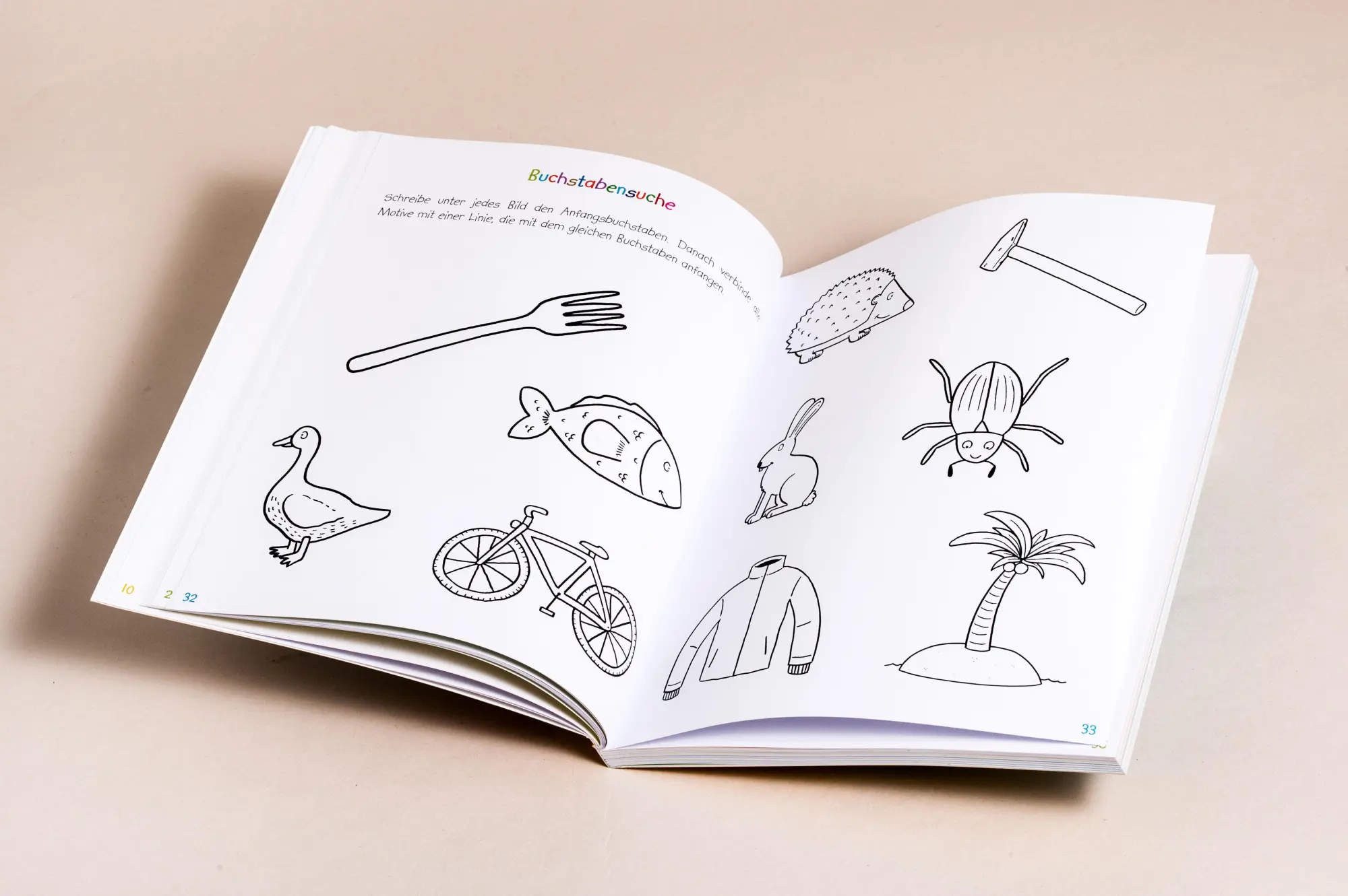 Bild: 9783809447641 | Mein kunterbuntes Buch der Buchstaben und Zahlen. Spielerisch das...