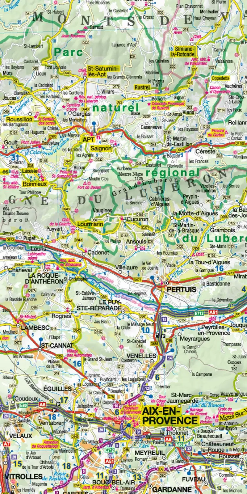 Bild: 9783939997641 | MoTourMaps Provence-Alpes-Côte d'Azur (Französische Alpen Süd)...