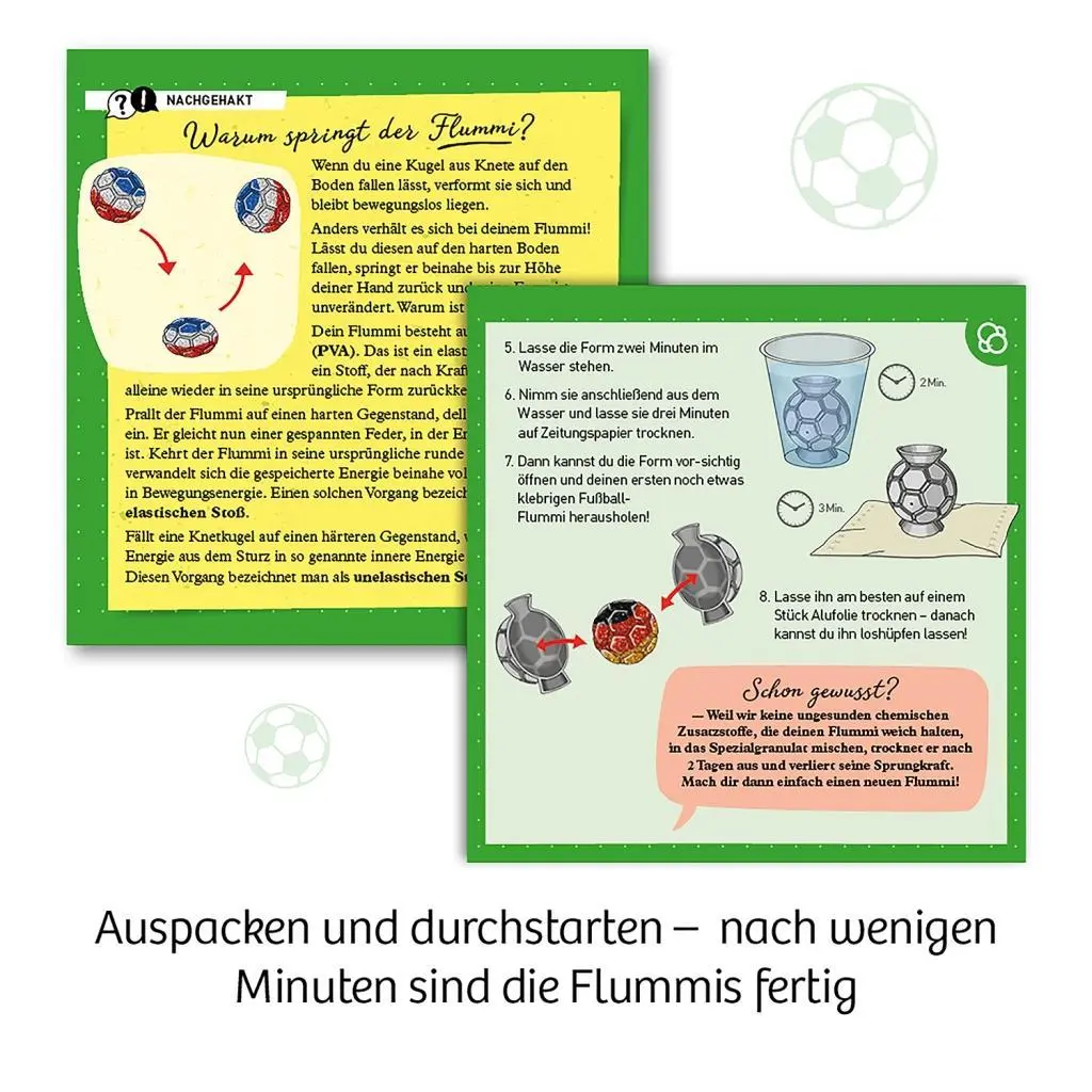 Bild: 4002051657741 | Fußball-Flummis | Experimentierkasten | Spiel | Brettspiel | 657741