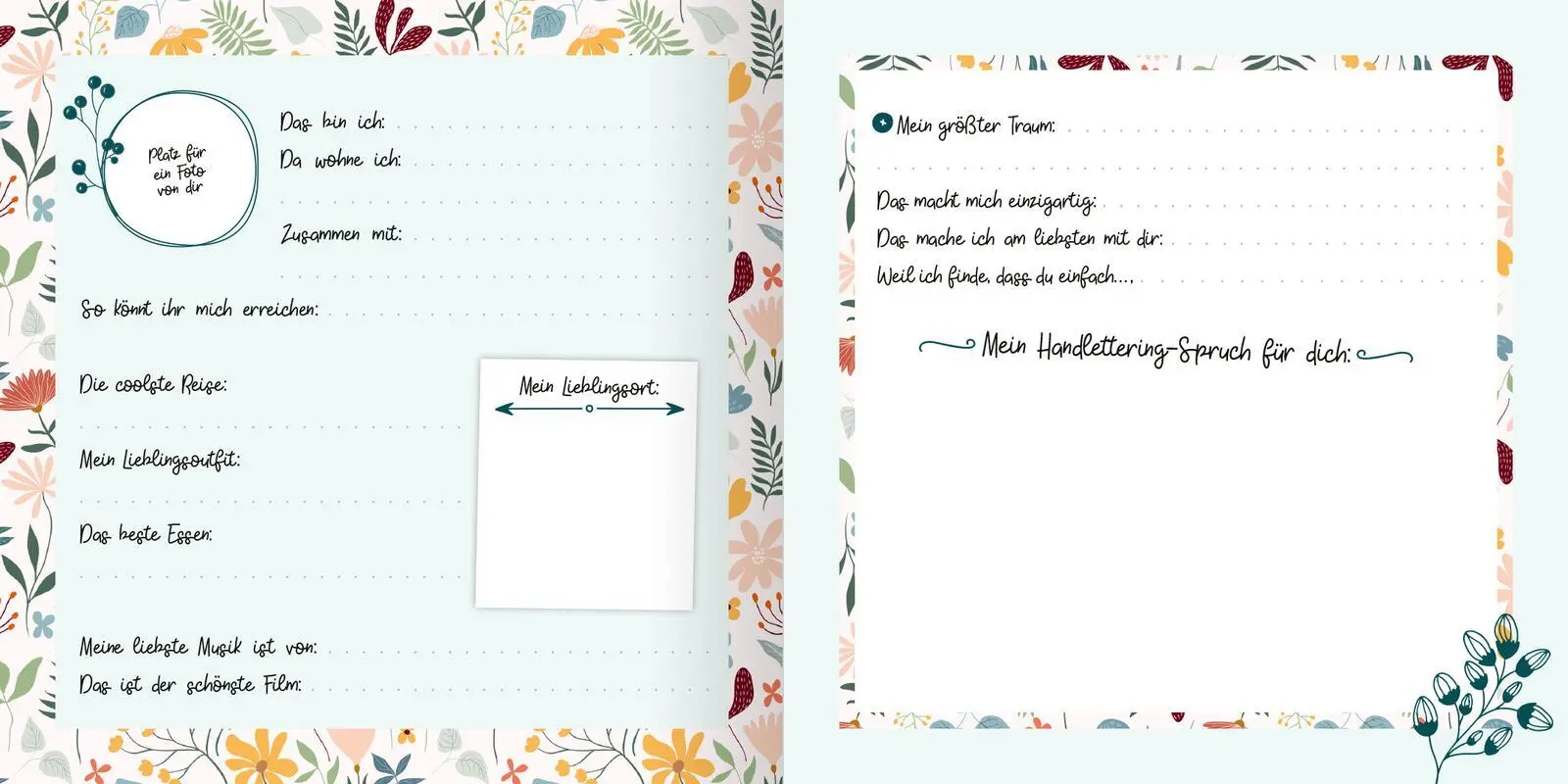 Bild: 4014489127741 | Freundebuch Best Friends Forever (Handlettering) | Buch | 96 S. | 2022