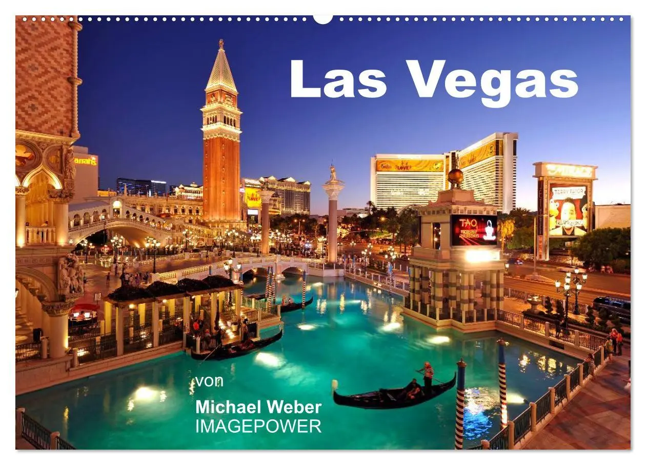 Cover: 9783516227741 | Las Vegas (Wandkalender 2026 DIN A2 quer), CALVENDO Monatskalender