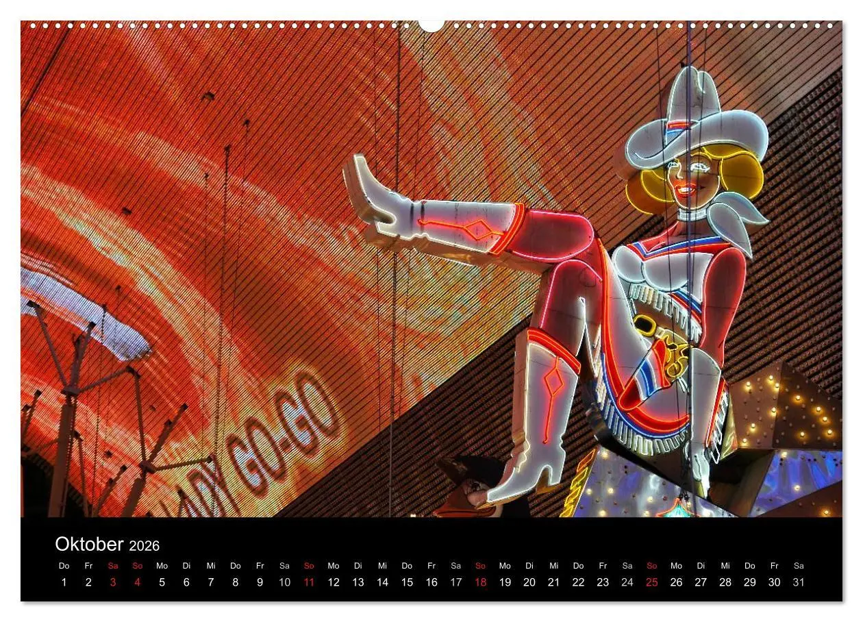 Bild: 9783516227741 | Las Vegas (Wandkalender 2026 DIN A2 quer), CALVENDO Monatskalender