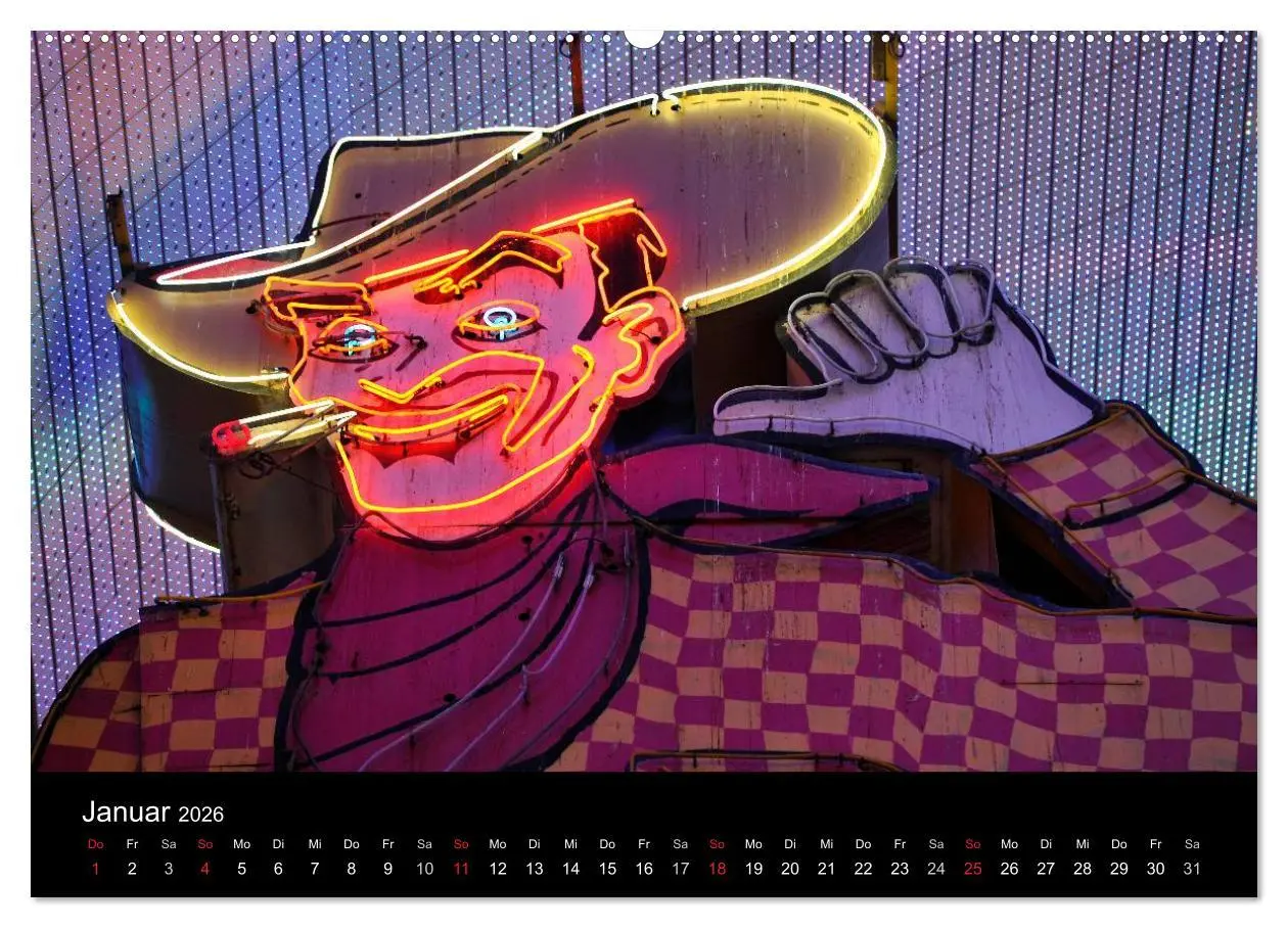 Bild: 9783516227741 | Las Vegas (Wandkalender 2026 DIN A2 quer), CALVENDO Monatskalender