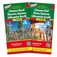 Cover: 9783707917741 | Litauen, Autokarten Set 1:150.000 | Freytag-Berndt und Artaria KG