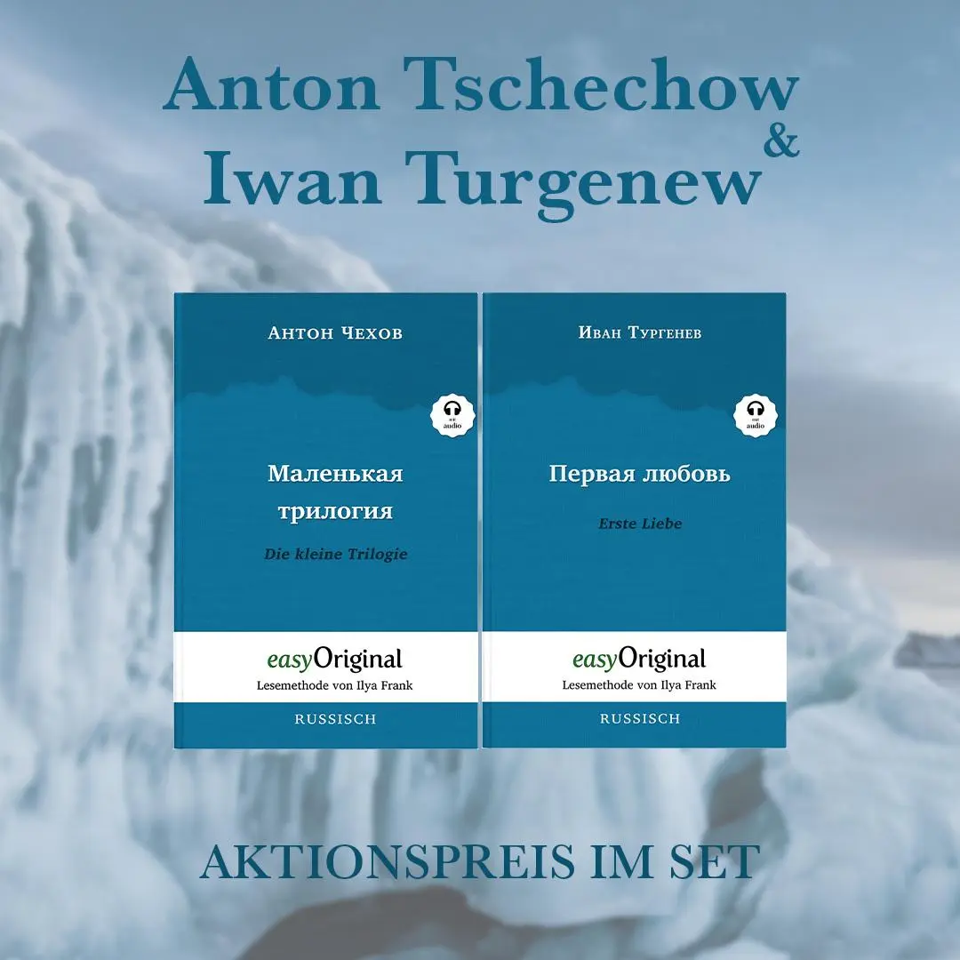 Cover: 9783991127741 | Anton Tschechow &amp; Iwan Turgenew Softcover (Bücher + 2 MP3...