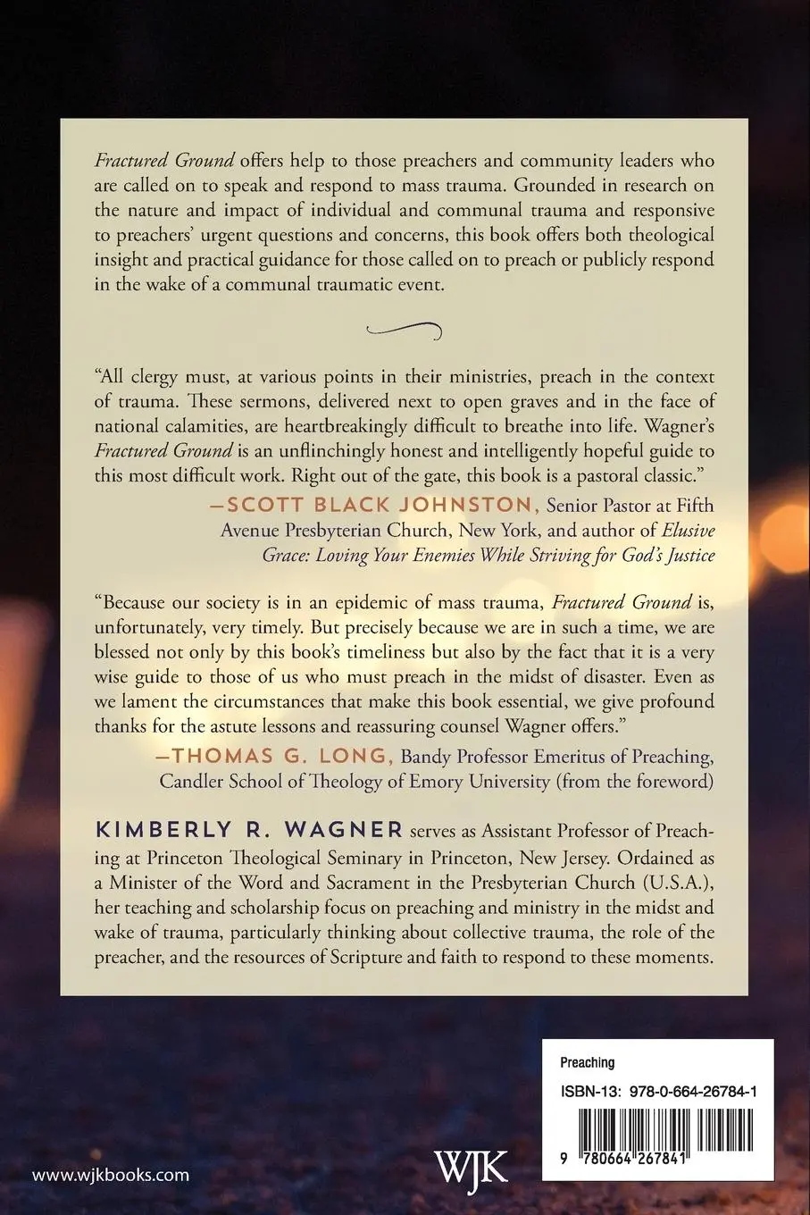 Rückseite: 9780664267841 | Fractured Ground | Kimberly R. Wagner | Taschenbuch | Englisch | 2023