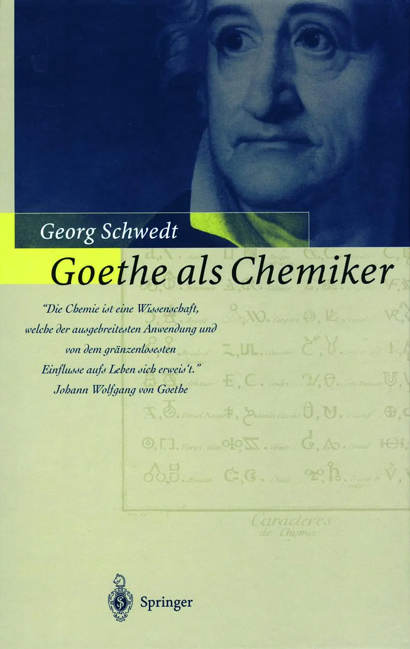 Cover: 9783642637841 | Goethe als Chemiker | Georg Schwedt | Taschenbuch | viii | Deutsch