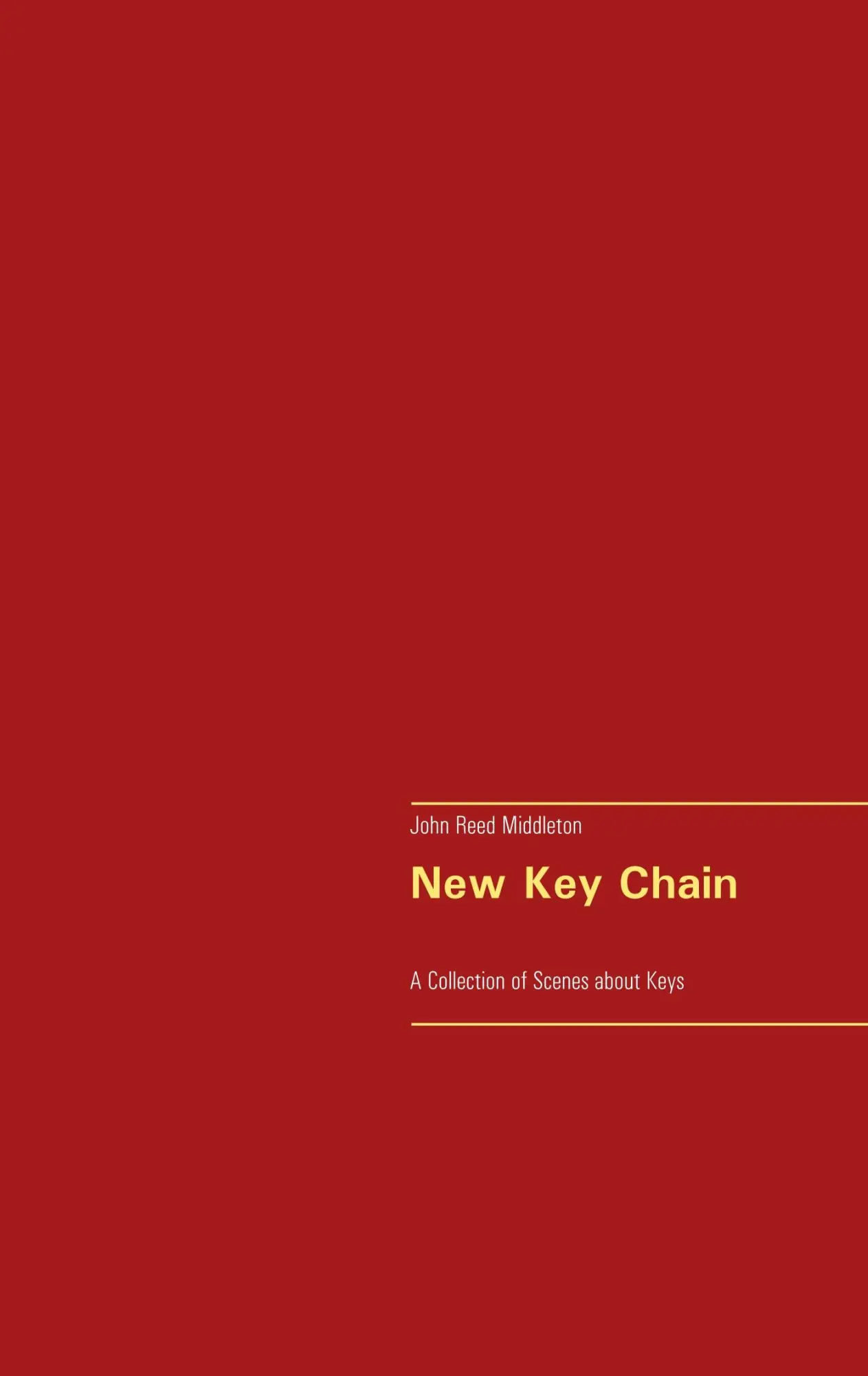 Cover: 9783751917841 | New Key Chain | A Collection of Scenes about Keys | Middleton | Buch