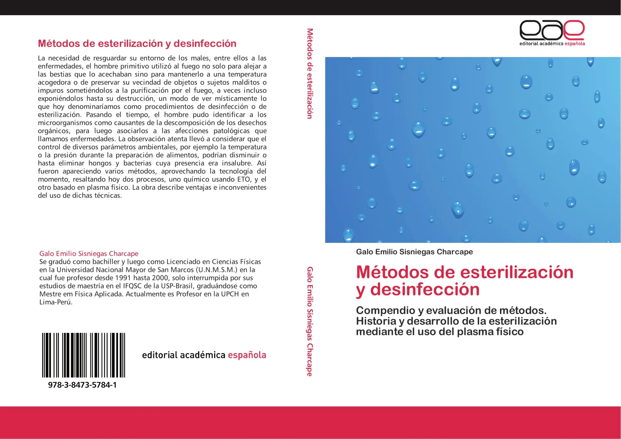 Cover: 9783847357841 | Métodos de esterilización y desinfección | Charcape | Taschenbuch