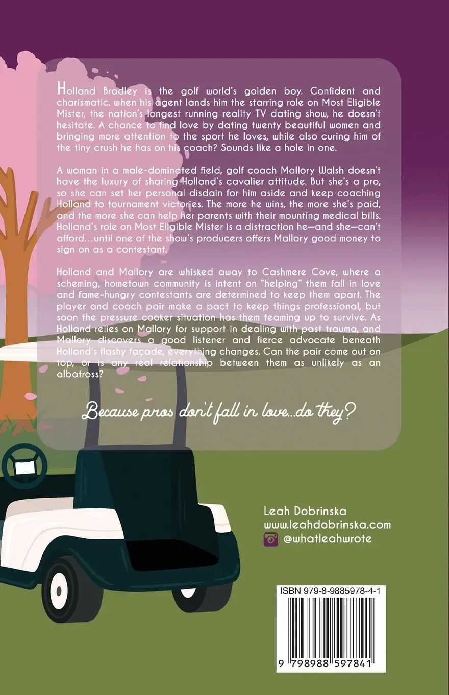 Rückseite: 9798988597841 | Pros Don't | A Professional Golfer/Coach Romantic Comedy | Dobrinska
