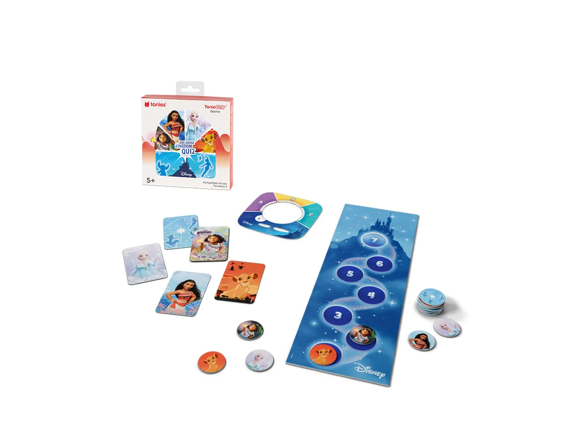 Cover: 4251192167941 | Tonieplay Game M - Disney: Das große Kingdom-Quiz | Tonieplay Game M