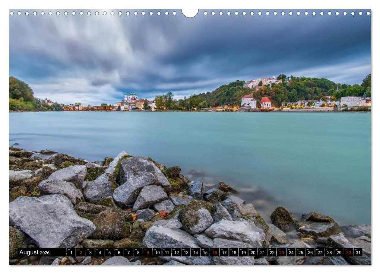 Bild: 9783457737941 | Passau - Die Dreiflüssestadt (Wandkalender 2026 DIN A3 quer),...