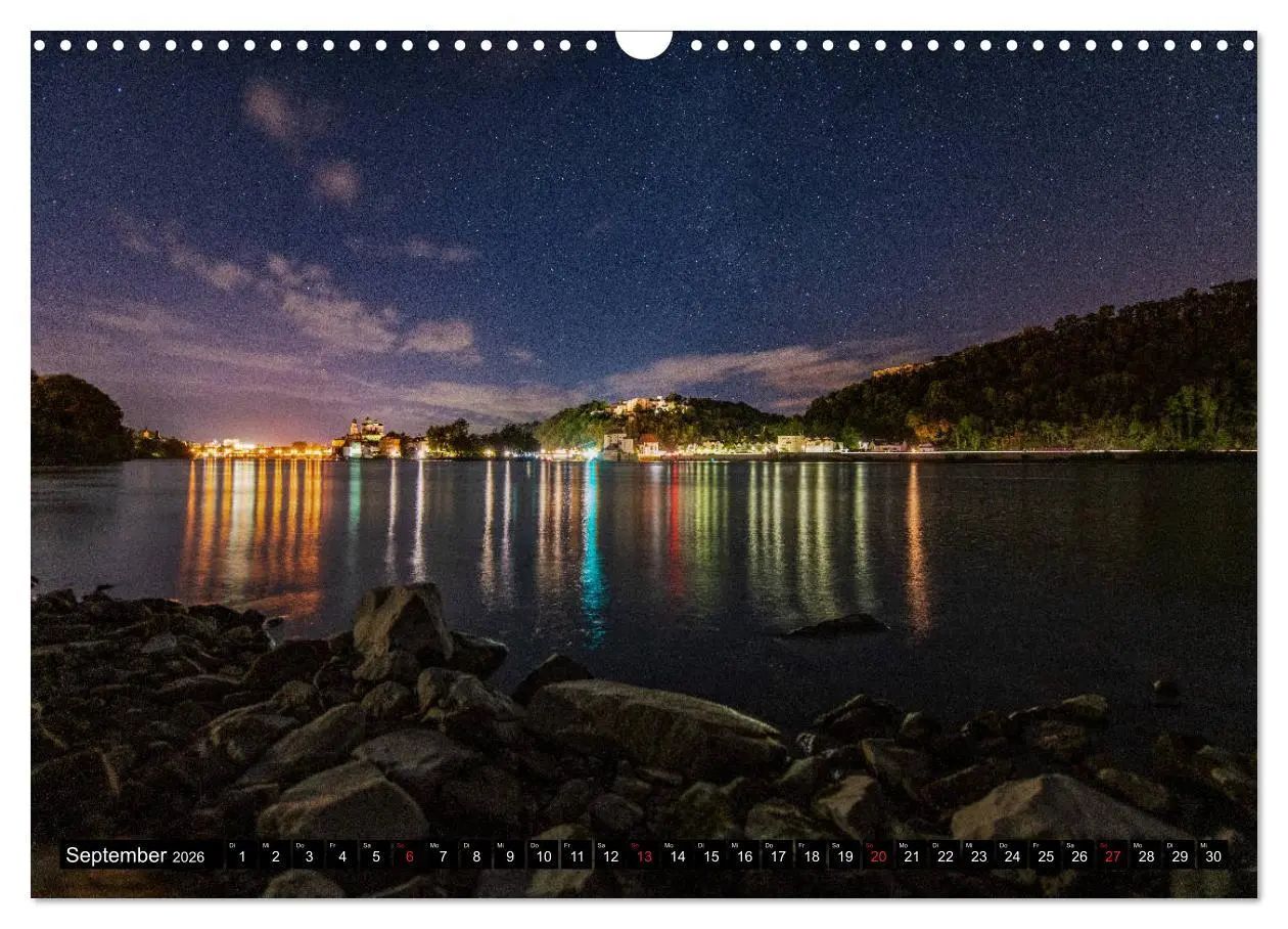 Bild: 9783457737941 | Passau - Die Dreiflüssestadt (Wandkalender 2026 DIN A3 quer),...