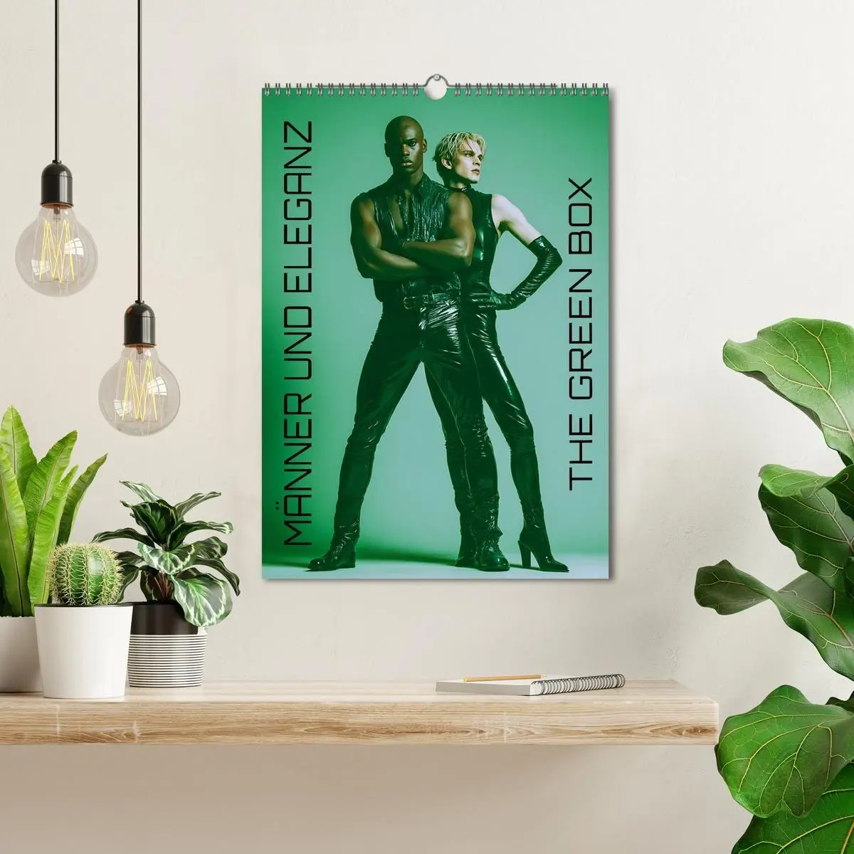 Bild: 9783516687941 | Männer und Eleganz - The Green Box (Wandkalender 2026 DIN A3 hoch),...