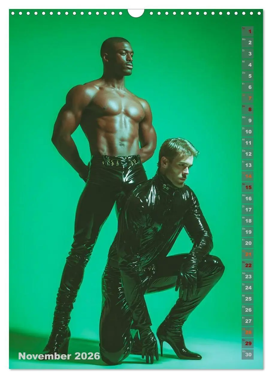 Bild: 9783516687941 | Männer und Eleganz - The Green Box (Wandkalender 2026 DIN A3 hoch),...