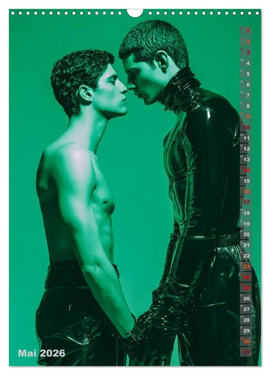 Bild: 9783516687941 | Männer und Eleganz - The Green Box (Wandkalender 2026 DIN A3 hoch),...