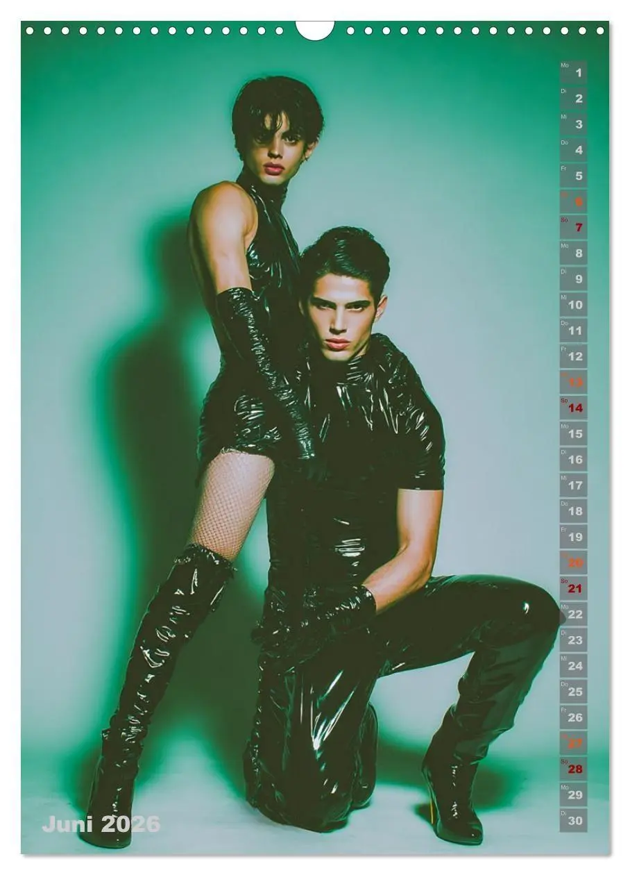 Bild: 9783516687941 | Männer und Eleganz - The Green Box (Wandkalender 2026 DIN A3 hoch),...