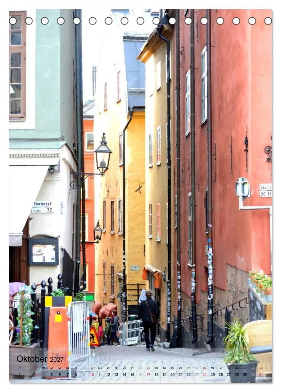 Bild: 9783569917941 | Stockholm - Stadtansichten (Tischkalender 2027 DIN A5 hoch),...