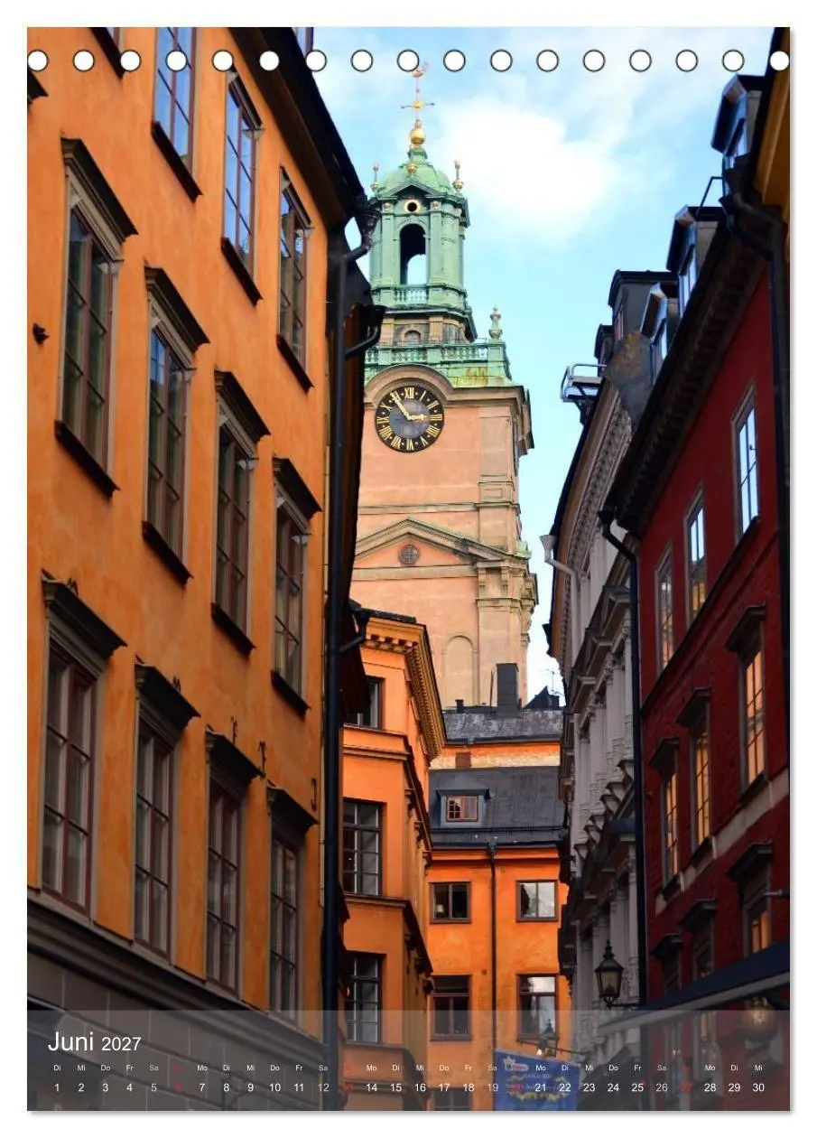 Bild: 9783569917941 | Stockholm - Stadtansichten (Tischkalender 2027 DIN A5 hoch),...