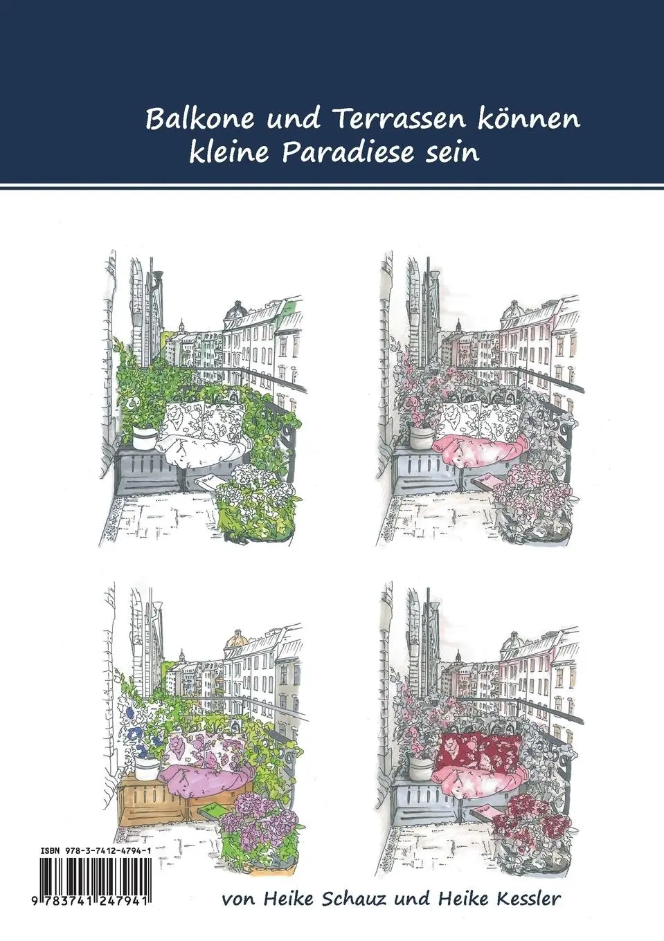 Rückseite: 9783741247941 | Design your rooms | Heike Schauz (u. a.) | Taschenbuch | 84 S. | 2016
